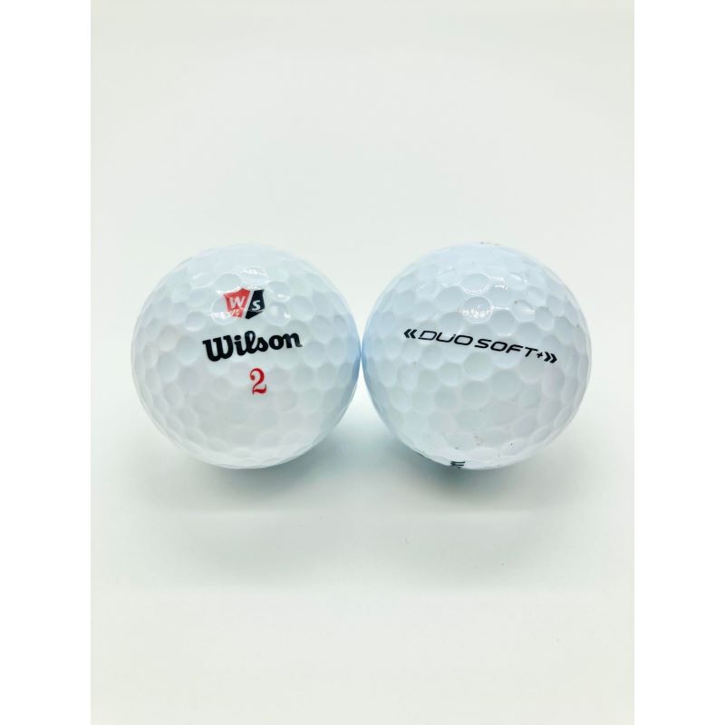 Wilson Duo Soft begagnade golfbollar