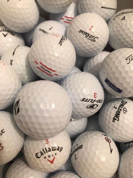 Begagnade Golfbollar