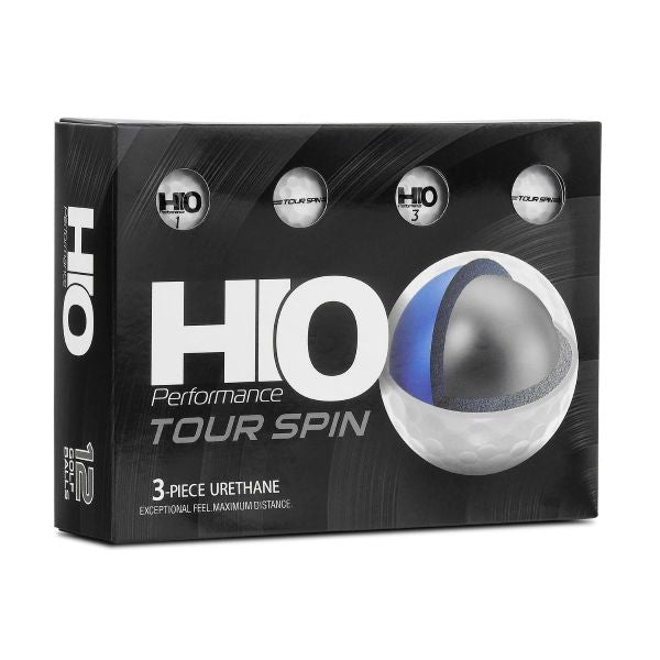 Golfbollar - HIO Performance Tour Spin – Swegolf.se