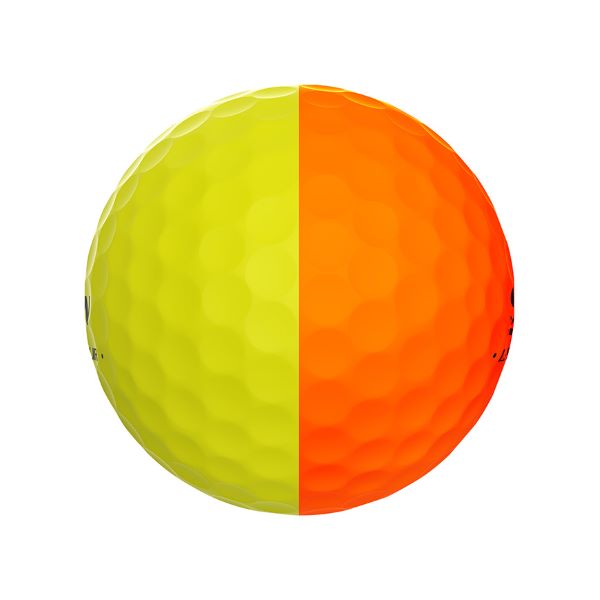 srixon q-star tour golfboll i gul och orange färg