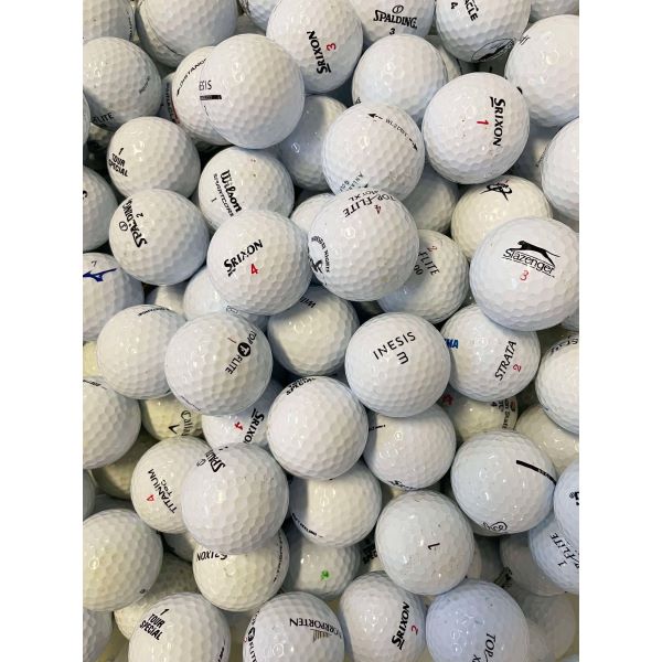Begagnade golfbollar