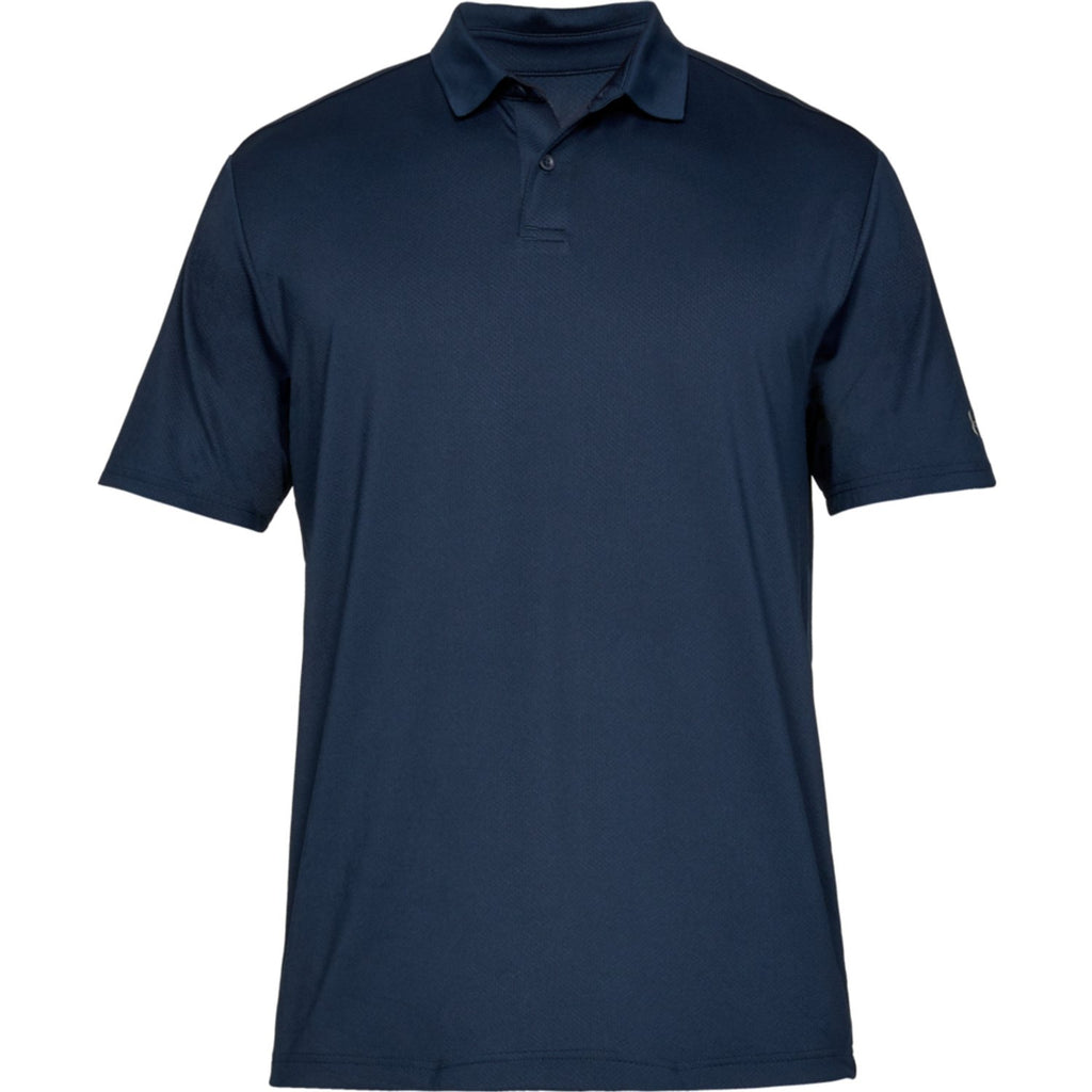 Blå pikétröja från Under Armour
